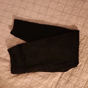 Fleece fur leggings